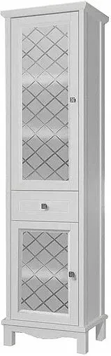 Шкаф-пенал напольный Opadiris Омега 45 R белый 00-00007359