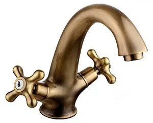 Смеситель для раковины Lemark Vintage бронза LM2806B Смеситель для раковины Lemark Vintage бронза LM2806B, 1