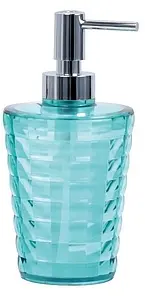 Дозатор для жидкого мыла Fixsen Glady хром/бирюзовый FX-80-92, 1