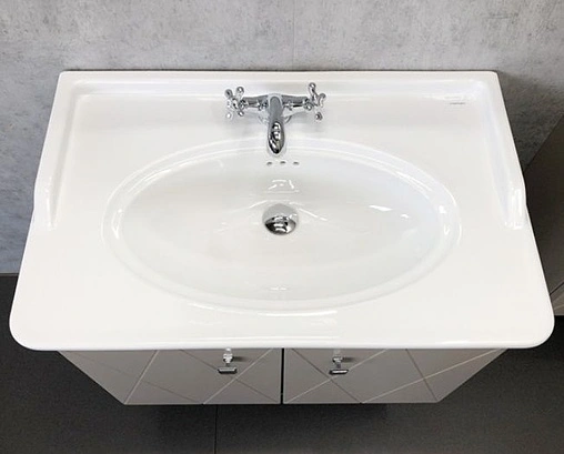 Тумба-умывальник подвесная Comforty Кремона 80 латте 00-00001040CF