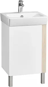 Тумба-умывальник Aquaton Кантри 50 белый/дуб верона 1A2578K0AHB20, 1