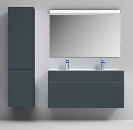 Тумба под умывальник подвесная Am.Pm Inspire 2.0 120 графит M50AFHX1203GM