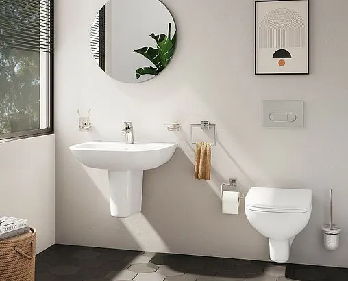 Инсталляция для подвесного унитаза Set 3 в 1 VitrA Core 800-1873 с кнопкой хром глянцевый