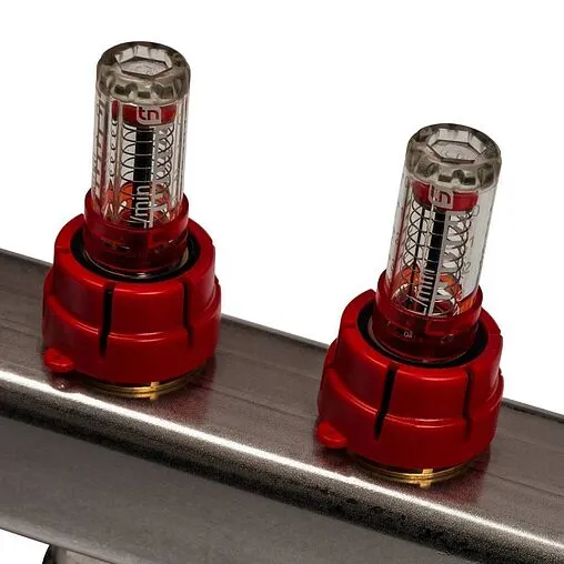 Группа коллекторная с расходомерами 11 отводов 1&quot;в/в x ¾&quot;ек Stout SMS 0917 000011