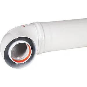 Комплект дымохода Ø 60/100мм L=900мм Rommer Стандарт RCA-6010-210900, 5