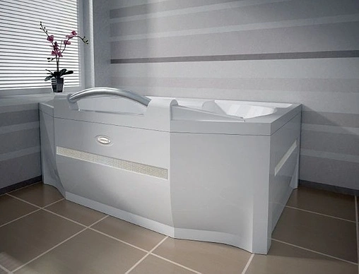 Панель для ванны боковая правая Radomir Конкорд 100 R "Кристаллы Swarovski" белый 1-31-0-2-0-025