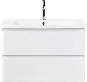 Тумба-умывальник подвесная BelBagno ALBANO-CER 80 Bianco Lucido ALBANO-CER-800-2C-SO-BL+12080-KL, 1