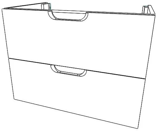 Тумба-умывальник подвесная Домино Dune 70 серый тауп DD2502T+4627173210171