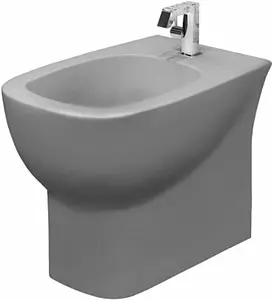 Биде напольное Sanita Luxe Infinity Color Grey Stone серый матовый BD.FS/Infinity/C/GRY.M/S1 Биде напольное Sanita Luxe Infinity Color Grey Stone серый матовый BD.FS/Infinity/C/GRY.M/S1, 1