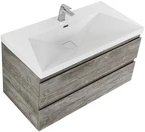 Тумба под умывальник подвесная Cezares Molveno 80 Legno Grigio MOLVENO-80-2C-SO-LG Тумба под умывальник подвесная Cezares Molveno 80 Legno Grigio MOLVENO-80-2C-SO-LG, 3