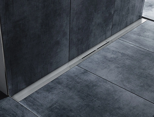 Профиль для душа 1200мм TECEdrainprofile сатин 671200 Профиль для душа 1200мм TECEdrainprofile сатин 671200