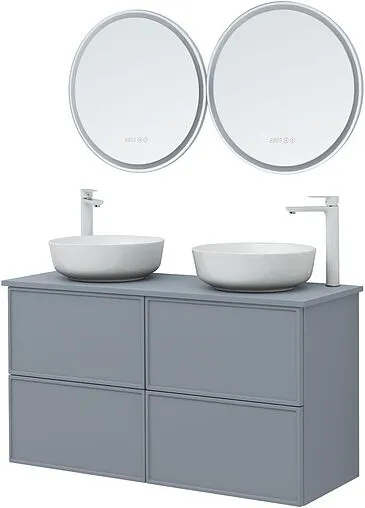 Тумба-умывальник Aquanet Арт 60 мисти грин 00313274+00306390