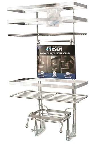 Полка Fixsen хром FX-871