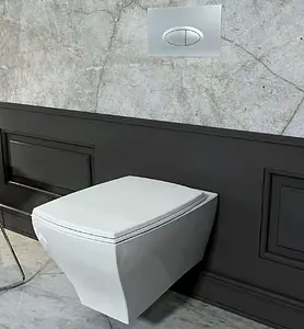 Унитаз подвесной ISVEA Palazzio белый 10PZ02001SV, 4