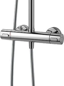 Душевая система с термостатом для душа Ideal Standard Ideal duo хром A5686AA Душевая система с термостатом для душа Ideal Standard Ideal duo хром A5686AA, 5