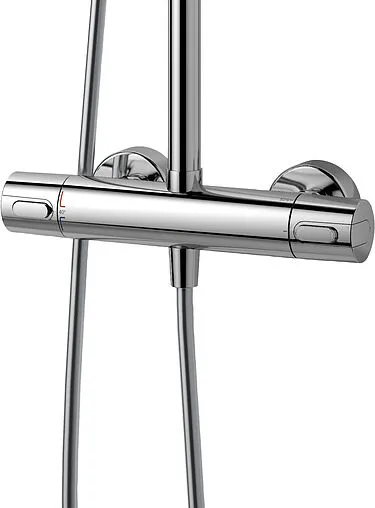 Душевая система с термостатом для душа Ideal Standard Ideal duo хром A5686AA Душевая система с термостатом для душа Ideal Standard Ideal duo хром A5686AA
