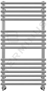 Полотенцесушитель водяной лесенка Terminus Кремона П17 500х1046 полированная сталь 4620768886775 Полотенцесушитель водяной лесенка Terminus Кремона П17 500х1046 полированная сталь 4620768886775, 1