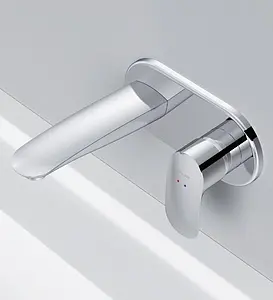 Смеситель для раковины из стены Am.Pm Like хром F8072200 Смеситель для раковины из стены Am.Pm Like хром F8072200, 4