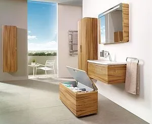 Тумба подкатная VitrA Nest 80 натуральное дерево 56181, 4