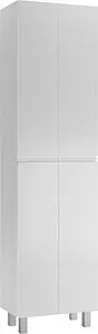 Шкаф-пенал напольный Домино Graffo 50 белый DGr2422P, 1