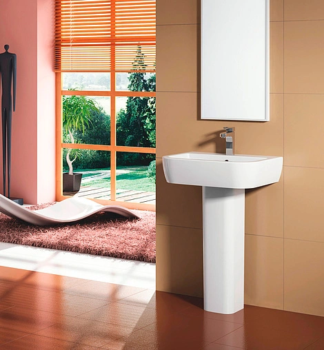 Раковина BelBagno Mattino 55 белый BB1060L