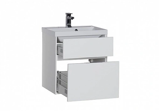 Тумба под умывальник Aquanet Латина 60 белый 00179934