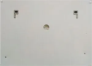 Зеркало с подсветкой Continent Rimini Led 100x80 с механической кнопкой белый, 2