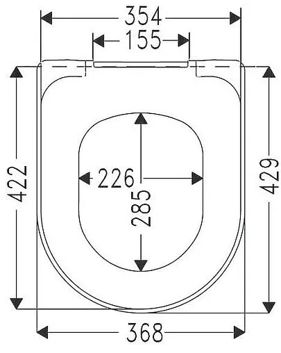 Крышка-сиденье для унитаза с микролифтом Villeroy&amp;Boch O.novo белый 9M38S101