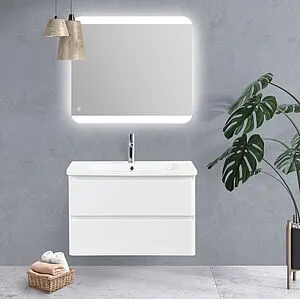 Тумба-умывальник подвесная BelBagno ALBANO-CER 105 Bianco Lucido ALBANO-CER-1050-2C-SO-BL+12105-KL, 5