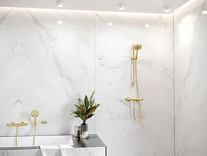 Лейка ручного душа Hansgrohe Raindance Select S 120 3jet PowderRain полированное золото 26014990 Лейка ручного душа Hansgrohe Raindance Select S 120 3jet PowderRain полированное золото 26014990, 3