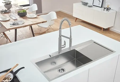 Мойка кухонная Grohe K1000-116 нержавеющая сталь 31581SD1
