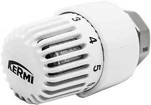 Головка термостатическая M30x1.5 Kermi белый ZV01900001 Головка термостатическая M30x1.5 Kermi белый ZV01900001, 1