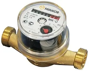 Счетчик воды Ду15 Minkor MK-U 15L, 1