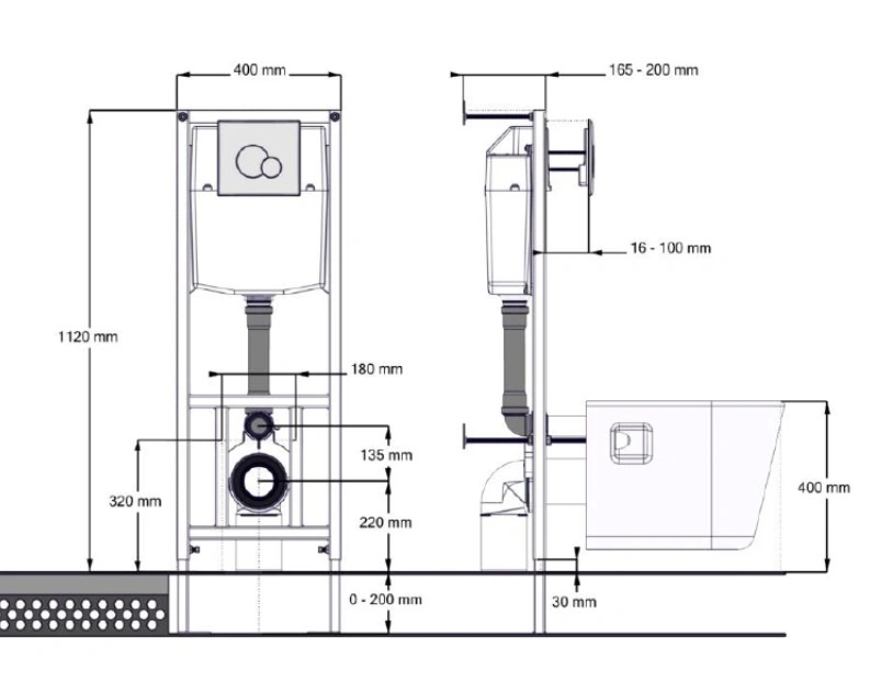 Комплект 5 в 1 Santek Нео 1WH501543 с кнопкой хром глянцевый Комплект 5 в 1 Santek Нео 1WH501543 с кнопкой хром глянцевый