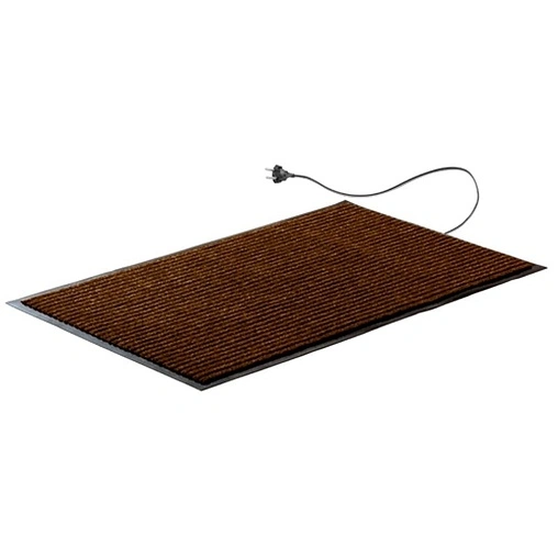Коврик подогреваемый Теплолюкс Carpet 800x500 коричневый ребристый ворс