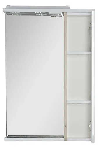 Шкаф-зеркало Aquanet Гретта 60 R белый/светлый дуб 00173985