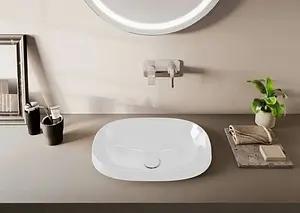 Раковина VitrA Frame 56 белый 5652B403-0016 Раковина VitrA Frame 56 белый 5652B403-0016, 4