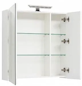 Шкаф-зеркало Aquanet Йорк 85 L белый 00202089 Шкаф-зеркало Aquanet Йорк 85 L белый 00202089, 4