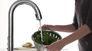 Смеситель для кухни с выдвижным изливом Jacob Delafon Sensate хром E72218-B7-CP, 5