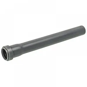 Труба канализационная внутренняя D=40мм L=150мм Политэк Стандарт 114015, 1