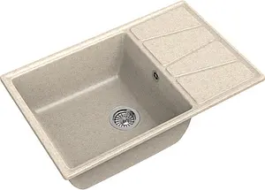 Мойка кухонная GranFest Vertex V-780L бежевый Мойка кухонная GranFest Vertex V-780L бежевый, 1