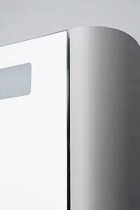 Шкаф-зеркало Am.Pm Sensation 80 L серый шелк M30MCL0801FG Шкаф-зеркало Am.Pm Sensation 80 L серый шелк M30MCL0801FG, 4