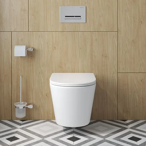 Унитаз подвесной безободковый BelBagno Tre Tornado белый BB5180CH-TOR/SC