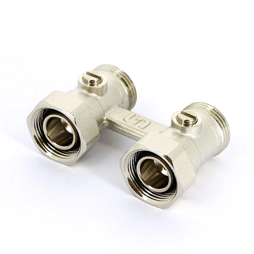 Узел нижнего подключения радиатора прямой ¾"ек x ¾"ек Uni-Fitt 192N3300