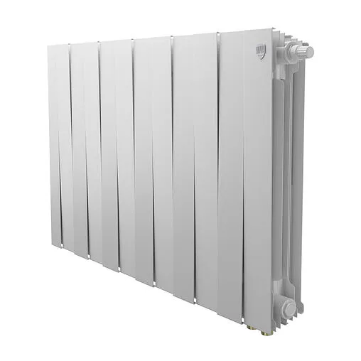 Радиатор биметаллический 12 секций нижнее правое подключение Royal Thermo PianoForte 500 VR80 Bianco Traffico RTPWVR803050012 Радиатор биметаллический 12 секций нижнее правое подключение Royal Thermo PianoForte 500 VR80 Bianco Traffico RTPWVR803050012