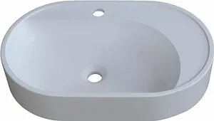 Раковина Uperwood UPD Luna 60 белый 2911020344 Раковина Uperwood UPD Luna 60 белый 2911020344, 1