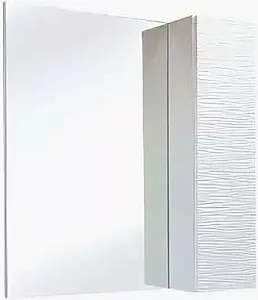 Шкаф-зеркало Comforty Генуя 75 белый 00004145530CF Шкаф-зеркало Comforty Генуя 75 белый 00004145530CF, 1
