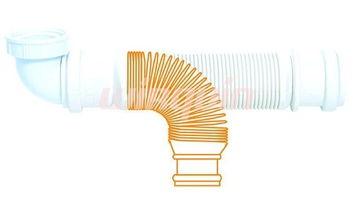 Сверхкомпактный сифон для мойки Wirquin SENZO 31160002 Сверхкомпактный сифон для мойки Wirquin SENZO 31160002