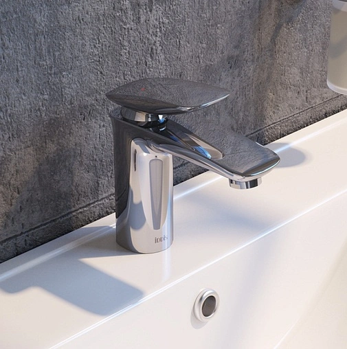 Смеситель для раковины IDDIS Stone хром STOSB00i01