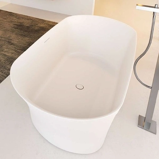 Ванна отдельностоящая из искусственного камня Riho Barca 170x79 белый BS6000500000000